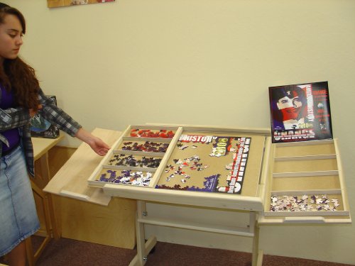 Puzzle Master Jigsaw Puzzle Table
