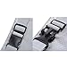 Bluecell Slim Water resistance Sporty Travel Waist Bag for Carrying iPhone 5 4S 3GS Cellphone (Silver)