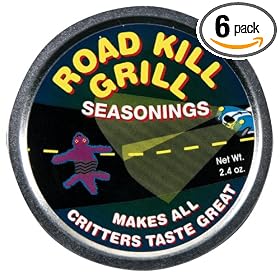 Dean Jacobs Road Kill Grill Seasoning Rub, 2.4-Ounce Tins (Pack of 6) by Dean Jacobs