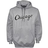 Majestic Chicago White Sox Ash Import Hoody Sweatshirt
