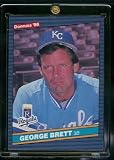 1986 Donruss George Brett Kansas City Royals Baseball Card #53 - Mint Condition - Shipped In Protective ScrewDown Display Case!!