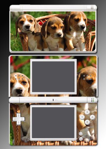 Dogs Puppies Beagles Game Skin #1 for Nintendo Ds Lite