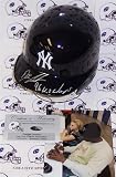 Dwight Gooden Autographed/Hand Signed New York Yankees Mini Helmet