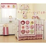 Sorbet 6 Piece Baby Crib Bedding Set by Kidsline