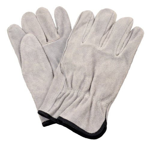 G & F 6050XL-3 Premium Split Cowhide Leather gloves, Straight Thumb, 3-Pair, X-Large On Sale