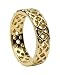 Gents Pierced Celtic Wedding Ring