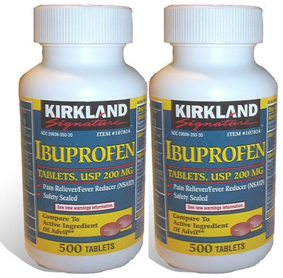 Kirkland Signature -IbuprofenTablets USP 200 mg, 1000 Tablet