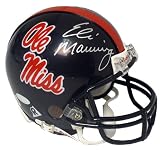 Eli Manning Hand Signed Ole Miss Mini Helmet