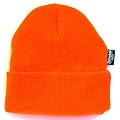 Wasserabweisende neonorange Winterm�tze bis -30�C K�lte getestet