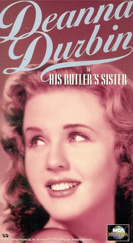 Cover image : (VHS) His Butler's Sister (B&W)