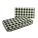 Plaid Pattern Extra Thick Fatty Flat Women's Wallet w/ Checkbook Cover - Choice of Colors