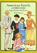 American Family of 1900-1920 Paper Dolls in Full Color