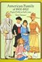 American Family of 1900-1920 Paper Dolls in Full Color