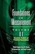 Foundations of Measurement Volume II: Geometrical, Threshold, and Probabilistic Representations (Foundations of Measurement)