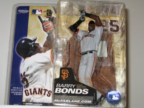 McFarlane MLB Series 5 Barry Bonds in San Francisco Giants Grey Jersey Chase Figure