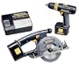 Factory-Reconditioned Panasonic REYC133R 15.6-Volt Cordless Performance Package Wood Combo Kit