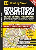 AA Street by Street Brighton, Worthing (AA Street by Street)