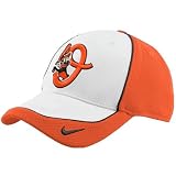 Nike Baltimore Orioles White Pop Fly Swoosh Flex Mesh Hat