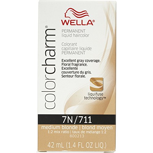 Wella Color Charm 7N/711 Permanent Liquid Hair Color Value Packs (12 pcs)
