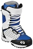 32 Lashed 08 Men's Snowboard Boots - White / Blue / Black