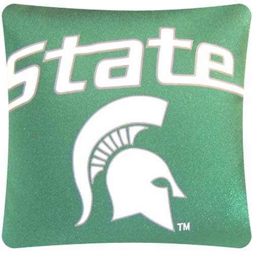 My Team Michigan State Spartans Squishy Microbead Square Pillow