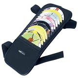 cdProjects EP4402 New Classic CD Visor (12 Capacity, Nylon, Black )