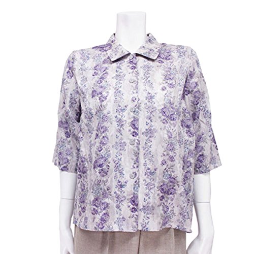 腰曲がり体型対応 シャツ ブラウス