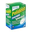 Polident Overnight Whitening, Antibacterial Denture Cleanser Tablets, 78-Count Boxes (Pack of 3)