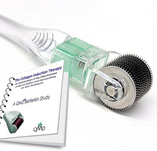 Face & Eyes Derma Skin 1.0 Beauty Roller for Face, Hands, Lips and Neck. #1 Proven Regenerator of Damaged Skin by Acne Scars. For Home Care. Smooth-Glide Tech + Soaking Cup + eBook