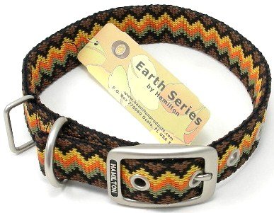 Single Thickness Deluxe Nylon Dog Collar,5/8