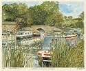 Portrait of Britain, Leeds - Liverpool Canal, Lancashire, Framed