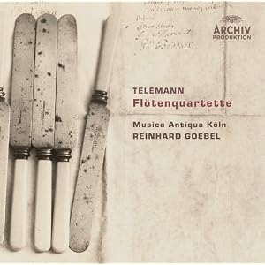 Telemann : Quatuors pour fl�te (Flotenquartette)