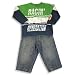 Mish Mish - Boys Long Sleeved Pant Set, Denim, Multi