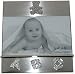Kitchen & Housewares : Silver Colour & Diamond Effect 'ABC' Baby Christening Picture Photo Frame Gift