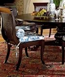 Barbados Sandy Lane Side Chair with Alternate Fabric Seat Cushion