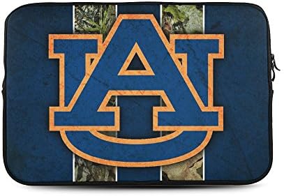 HomeWishes Auburn Tigers Water Resistant Neoprene Sleeve 10-17 Inch Laptop All Sizes,Black