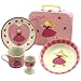 Kitchen & Housewares : Mila Childrens Dinner Set, Princess, 4 Piece, Porcelain, In Gift Box