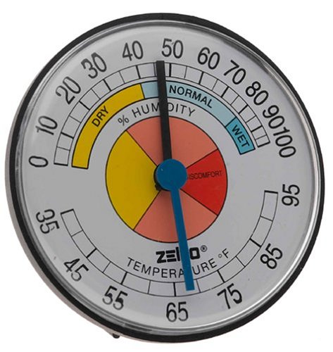 Zelco Comfort Zone Thermometer/Hygrometer