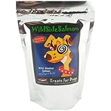 WildSideSalmon Crunchy with Organic Kelp Treats for Dogs, 6-Ounce