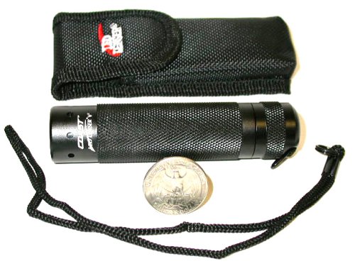 Childrens Toyshop   : V2 Aluminum 1 Watt Luxeon LED 4.5 in black tactical torch in gift box - white led