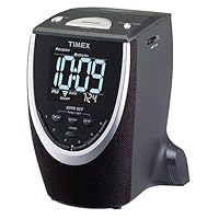 Timex T313B Auto-Set Dual-Alarm Clock Radio