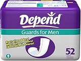 Depend Guards For Men, 52 Count