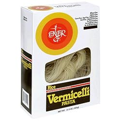 Ener-G Foods Rice Vermicelli, 10.5-Ounce Bags (Pack of 12)