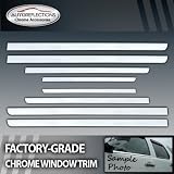 2007-2012 Ford Edge 8pc Chrome Window Sill Trim 