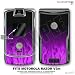 Razr V3m Fire Purple Tattoo Skin for Motorola Razor by TuneTattooz