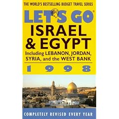 Let's Go 98 Israel & Egypt (Annual)