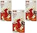 (3 Pack) Nylabone Double Dura Chews Bacon Flavored - Size Wolf