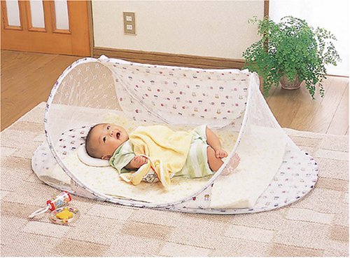 Cover image : 赤ちゃん用蚊帳 ベビー用ワンタッチネット ウサギ柄