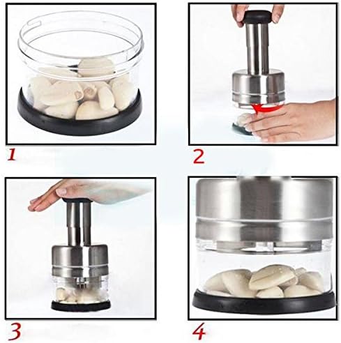 Hit Spice Chopper, Stainless Steel, for Garlic, Onion, and Other Soft Vegetables, 550