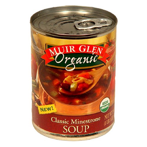 Muir Glen Organic Soup, Classic Minestrone, 19-Ounce Cans (Pack of 12) by Muir Glen